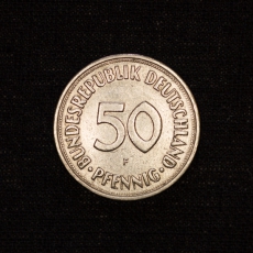 50 Pfennig 1950 F Bundesrepublik Deutschland