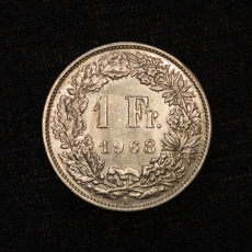 1 Franken 1968 B Schweiz