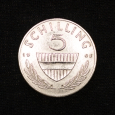 5 Schilling 1965 sterreich