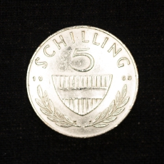 5 Schilling 1960 sterreich