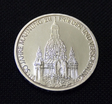 10 DM 1995 J Frauenkirche Dresden Silber