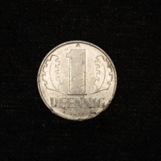 1 Pfennig 1972 Deutsche Demokratische Republik