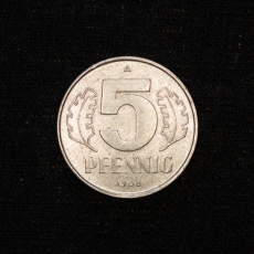 5 Pfennig 1968 Deutsche Demokratische Republik