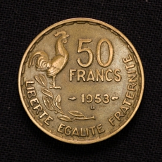 50 France 1953 B  Frankreich