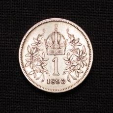 1 Krone 1893 sterreich