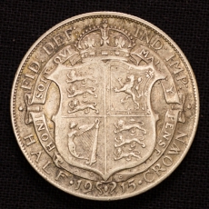 Half Crown 1915 Georgius V Great Britain