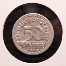 50 Pfennig 1921 G Deutschland