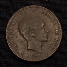 10 Centimos 1879 Spanien