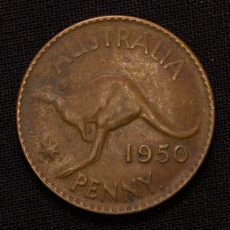 1 Penny 1950 Australien (Raritt)