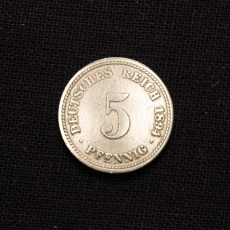 5 Pfennig 1894 D