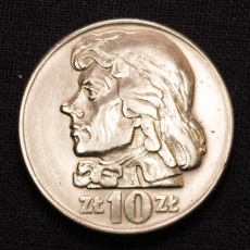 10 ZLOTYCH 1966 Polen