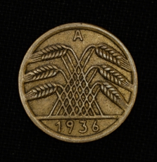 5 Reichspfennig 1936 A Deutsches Reich