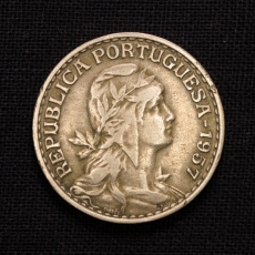 1 Escudo 1957 Portugal