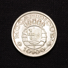 10 Escudos 1954 MOZAMBIQUE / Portugal
