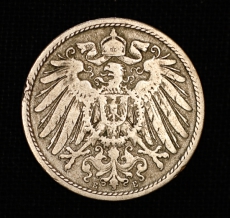 10 Pfennig 1896 E Deutsches Reich groer Adler