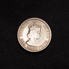 10 CENTS 1953 British Borneo