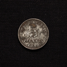 5 Pfennig 1918  A Deutschland