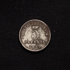 5 Pfennig 1921  J Deutschland