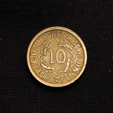10 Reichspfennig 1936 A Deutschland