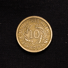 10 Reichspfennig 1936 A Deutschland