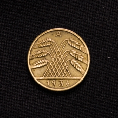 10 Reichspfennig 1936 A Deutschland