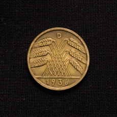 10 Reichspfennig 1936 D Deutschland