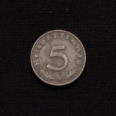 5 Reichspfennig 1940 G Deutschland
