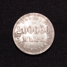 200.000 Mark 1923 J Freie und Hansestadt Hanburg Notgeld (Raritt)