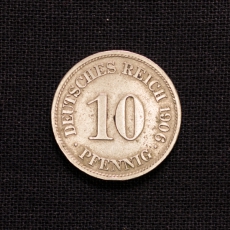 10 Pfennig 1906 F Deutsches Reich