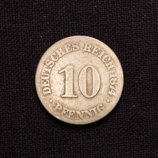 10 Pfennig 1874 Deutsches Reich