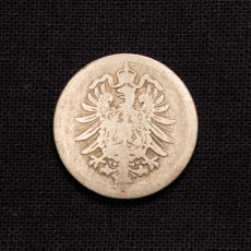 10 Pfennig 1876 D Deutsches Reich