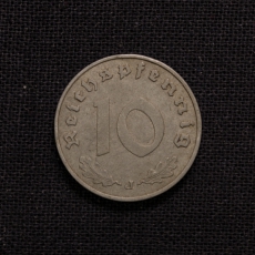 10 Reichspfennig 1940 J Deutsches Reich (Raritt)