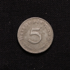 5 Reichspfennig 1942 A Deutsches Reich