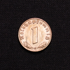 1 Reichspfennig 1938 J Deutsches Reich