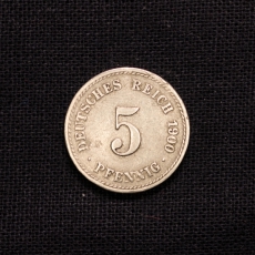 5 Pfennig 1900 A Deutsches Reich