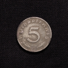 5 Reichspfennig 1942 A Deutsches Reich