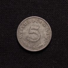 5 Reichspfennig 1943 G Deutsches Reich
