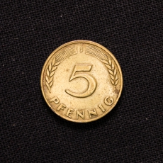 5 Pfennig J 1949 Bank Deutscher Lnder