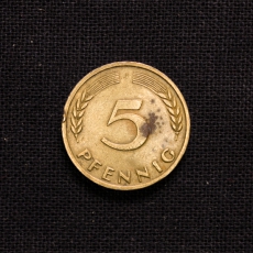 5 Pfennig J 1950 Deutschland