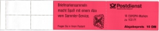 Briefmarkenheft - 1994 - 10 x 1,00 DM - EUROPA