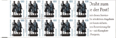 Briefmarkenheft -  1994 - Goethe - Schiller Denkmal - 10 X 1,00 DM