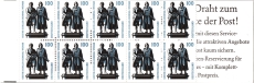 Briefmarkenheft - 1994 - Goethe - Schiller Denkmal - 10 X 1,00 DM