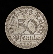 50 Pfennig 1921 A Deutsches Reich