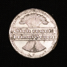 50 Pfennig 1922 J Deutsches Reich