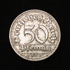 50 Pfennig 1922 J Deutsches Reich