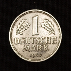 1 DM 1950 F  Bundesrepublik Deutschland