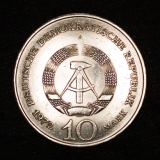 10 Mark 1972 DDR Gedenkm�nze Mahn- und Gedenkst�tte Buchenwald