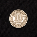 10 CENTS 1953 British Borneo
