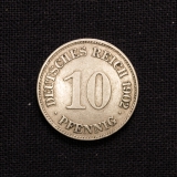 10 Pfennig 1902 E Deutsches Reich (Rarit�t)