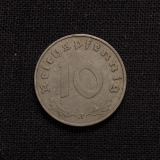 10 Reichspfennig 1940 J Deutsches Reich (Rarit�t)
